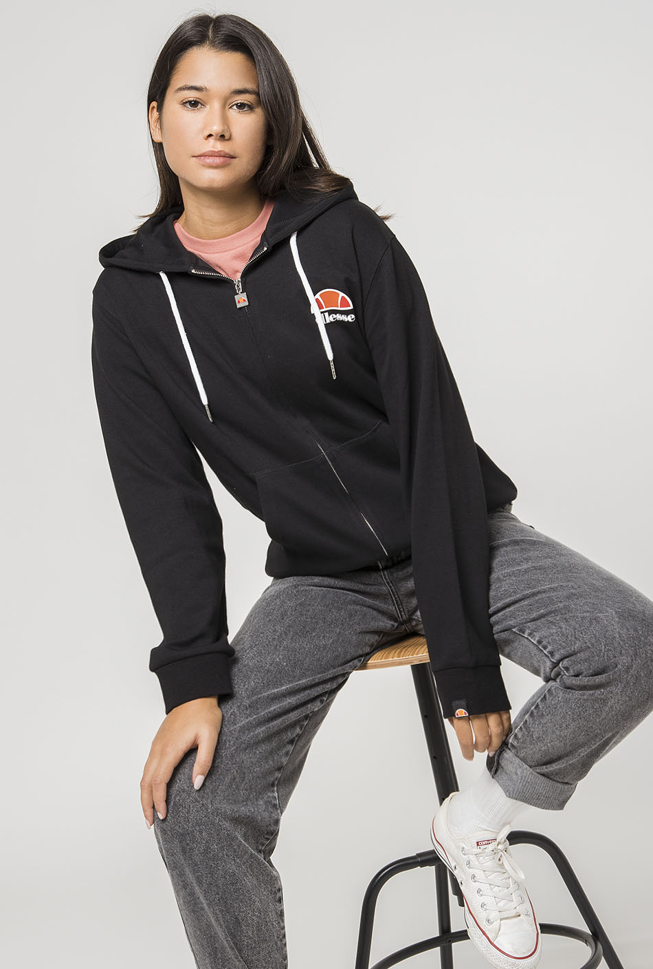 Ellesse Sweatshirt mit schwarzer Kapuze