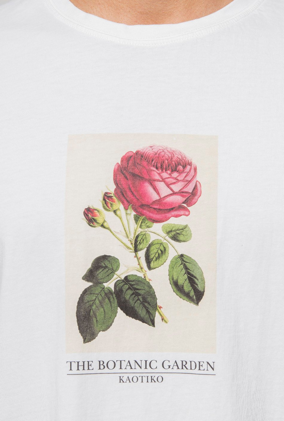 T-shirt Rose Blanc