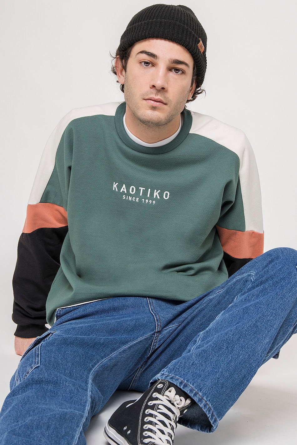 Seth Heura Sweatshirt in Grün