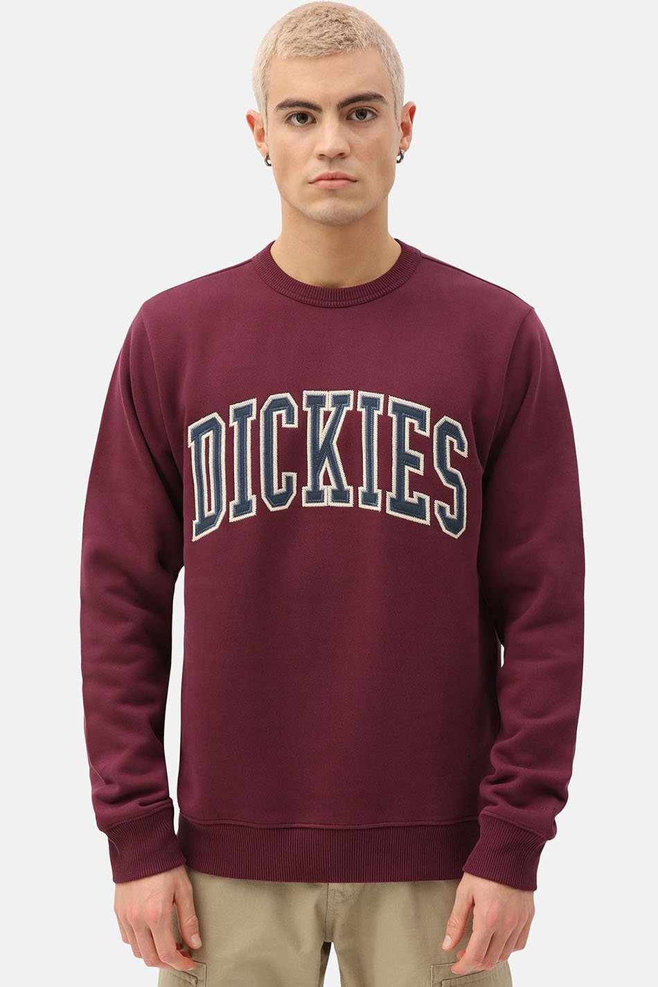 Sudadera Dickies Mount Sherman Maroon Kaotiko BCN Official Store