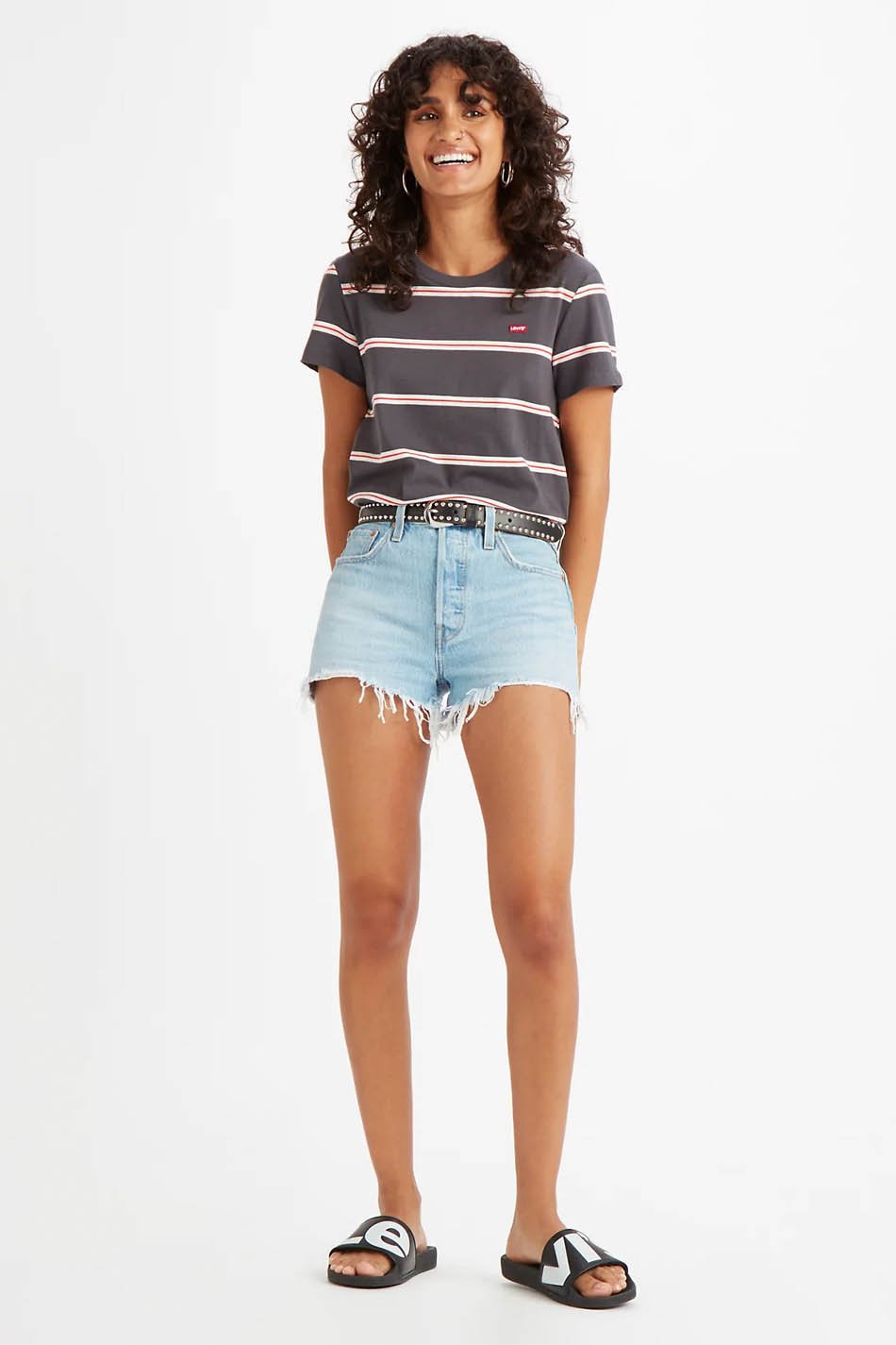 Short Levi's 501 Indigo Clair