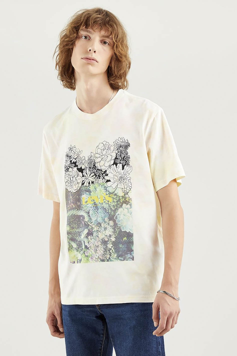 Levi's Relaxed Fit T-Shirt mit Blumenmuster