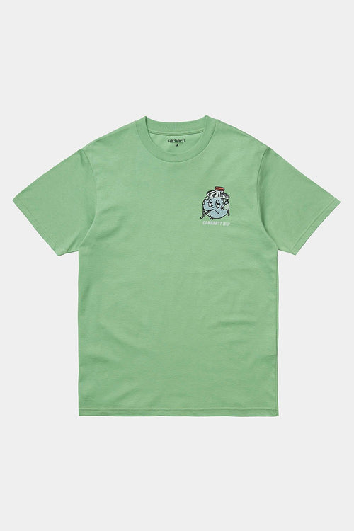 Welt grünes T-Shirt Carhartt WIP
