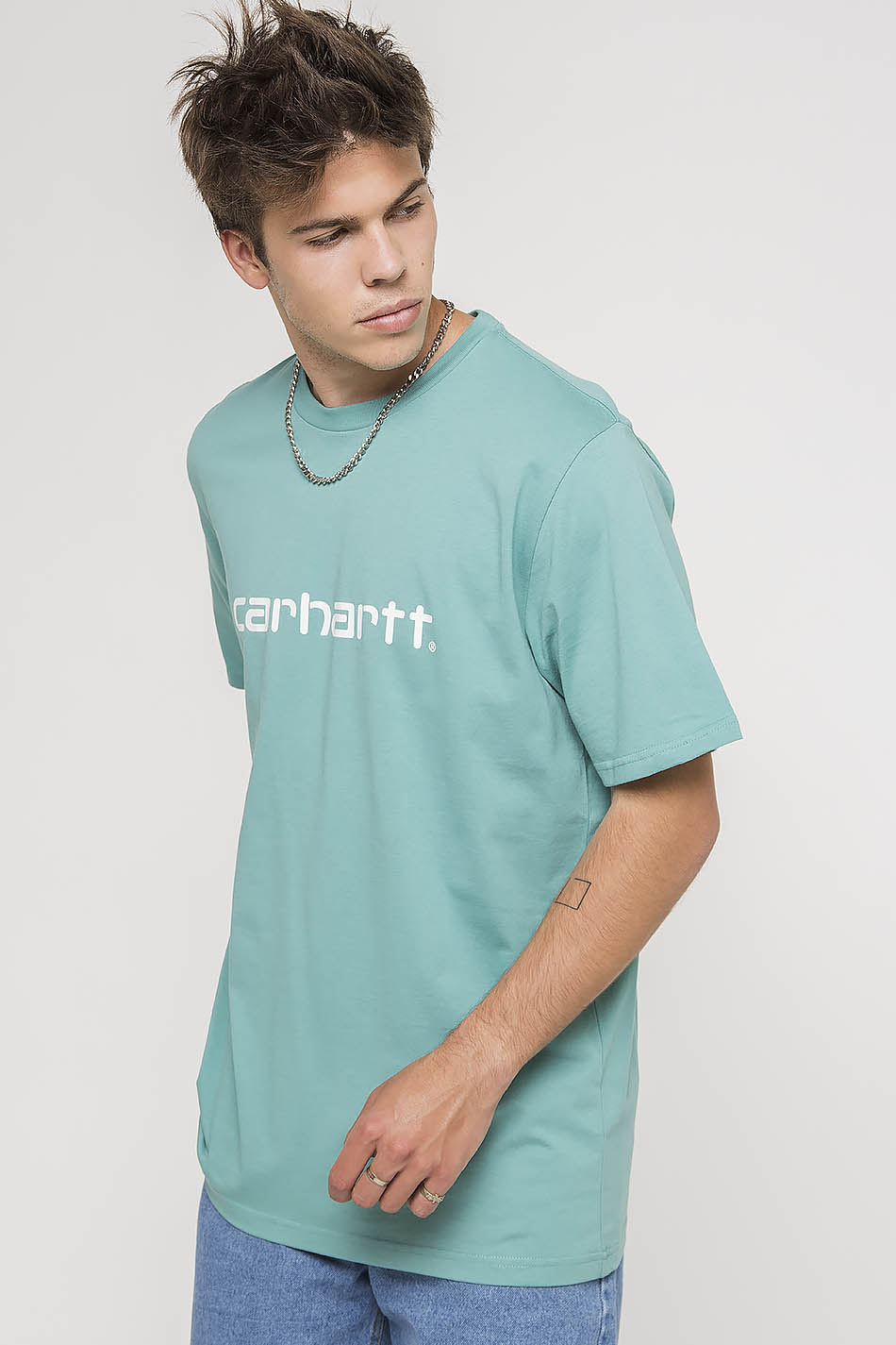 Carhartt WIP Script Bondi / Weiß-T-Shirt