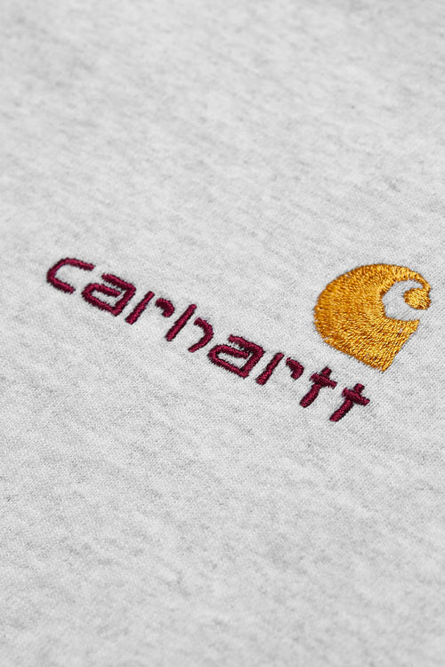 Carhartt WIP American Script T-shirt Grau