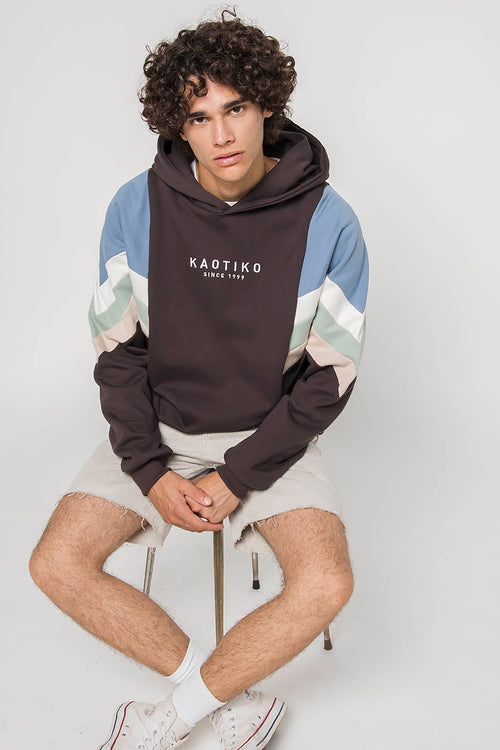 Ewan Grau/Blau/Elfenbein/Grün Pullover