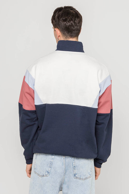 Navy/ Baby Blue/ Maroon Colin Sweatshirt