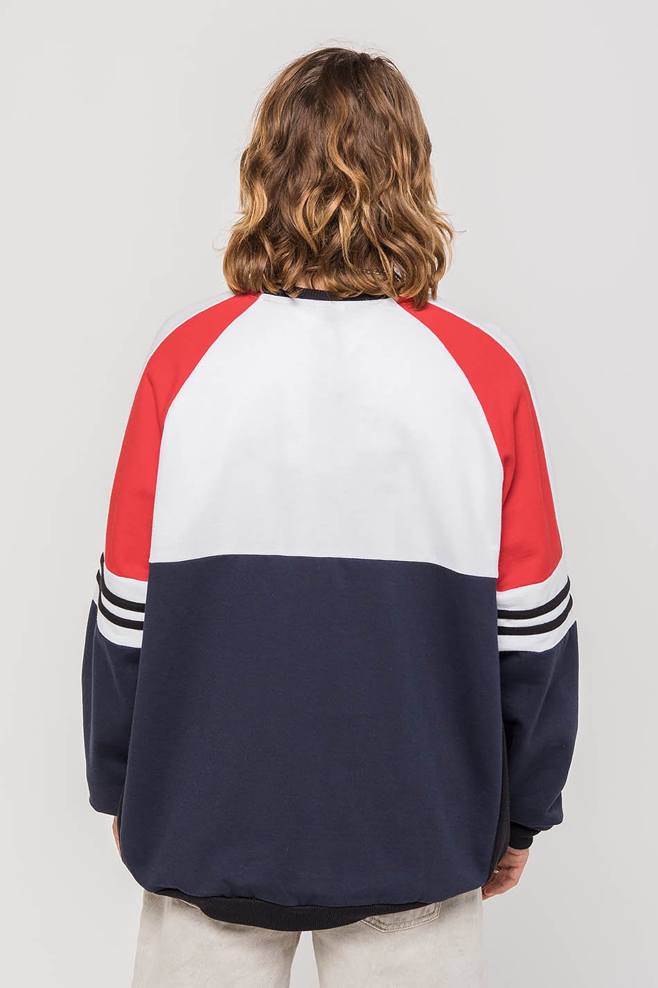 Sweatshirt California Navy / Rot