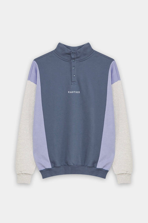 Sweat-shirt Crew Oakland Prusia / Raisin