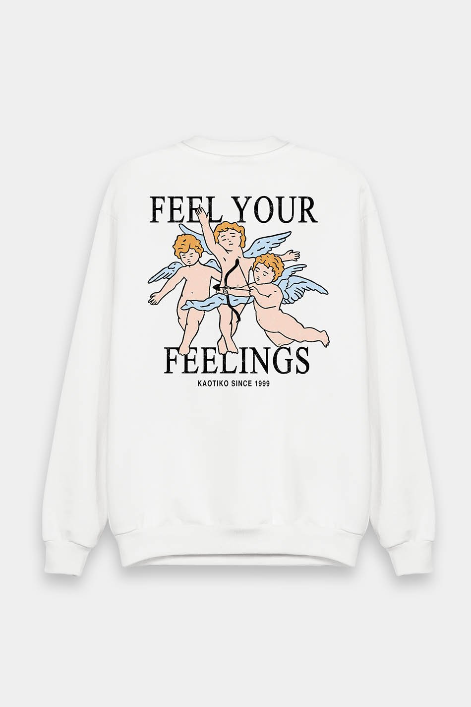 Feelings Sweatshirt in Weiß