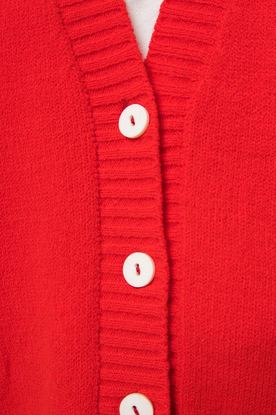 Cardigan Rojo