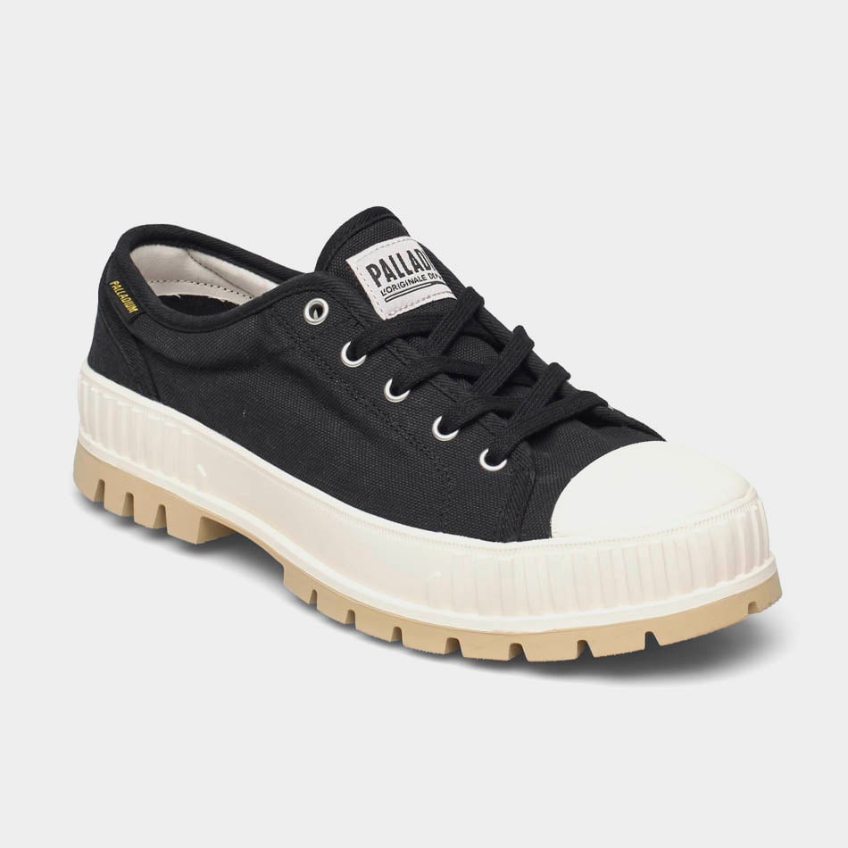 Baskets Palladium Pallashock Noir / Marshmallow