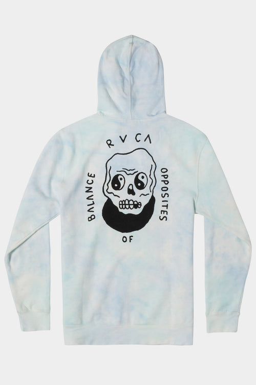 RVCA Benji Skull Blumble Tie Dye Hoodie