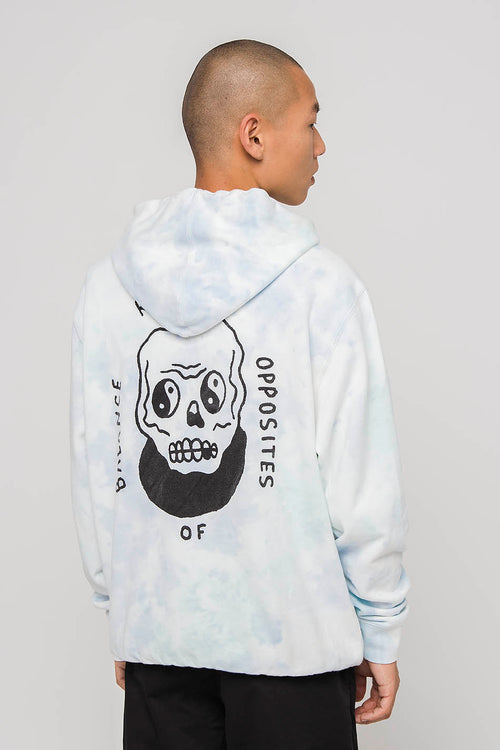 RVCA Benji Skull Blumble Tie Dye Hoodie