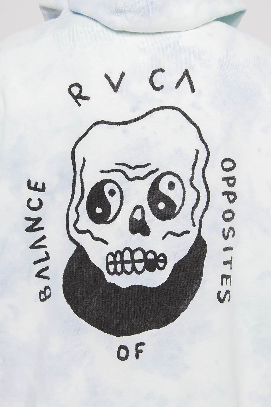 Hoodie RVCA Benji Skull Blumble Tie Dye