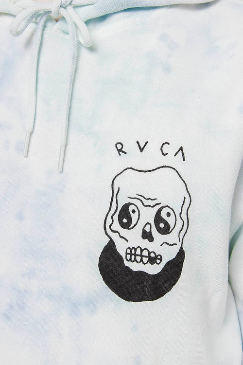 RVCA Benji Skull Blumble Tie Dye Hoodie