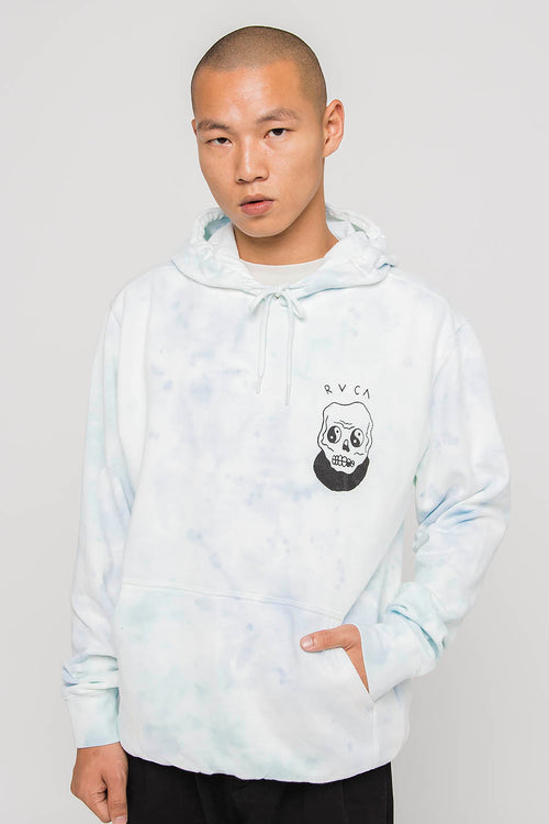 RVCA Benji Skull Blumble Tie Dye Hoodie
