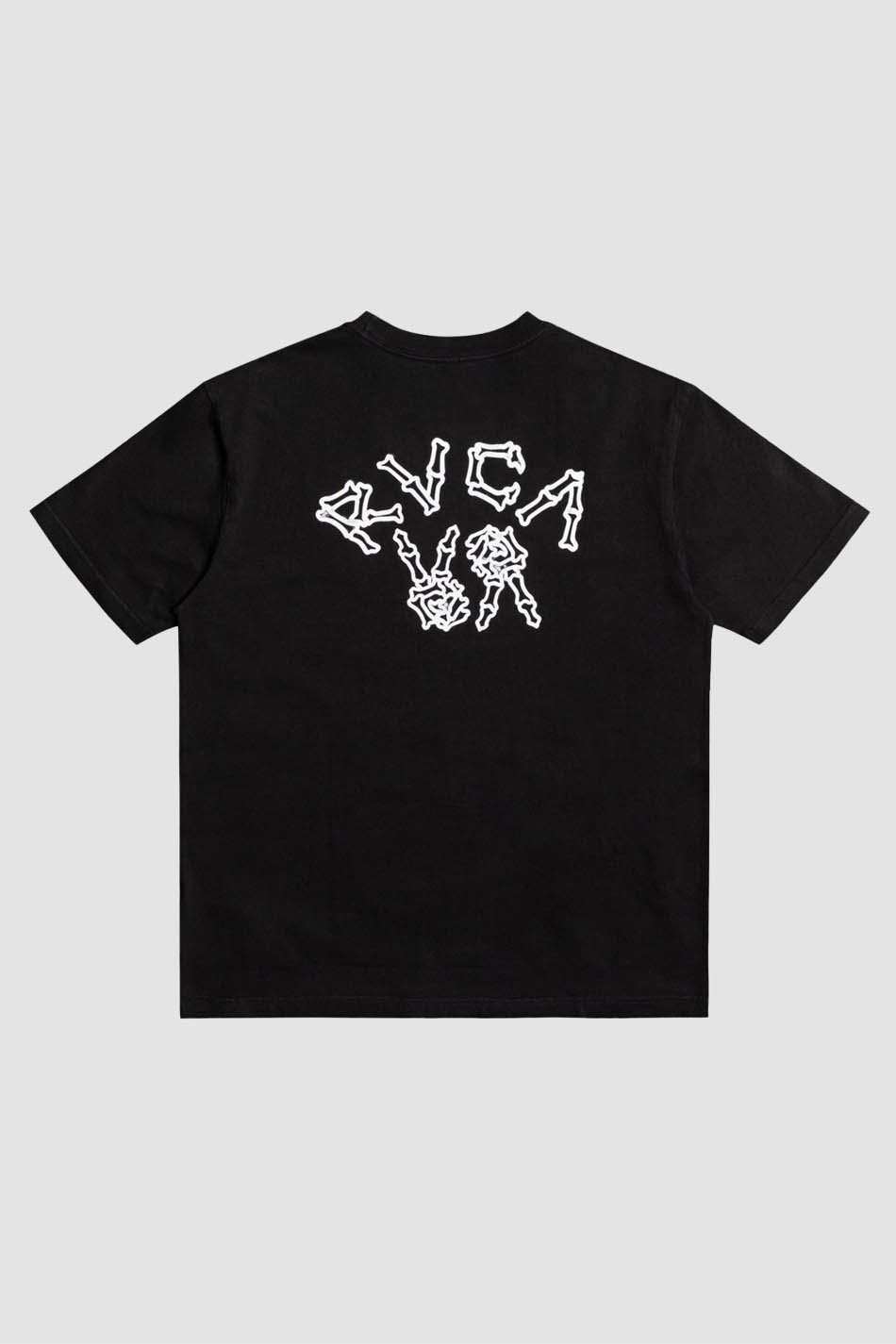 RVCA Peace Bones Black T-Shirt