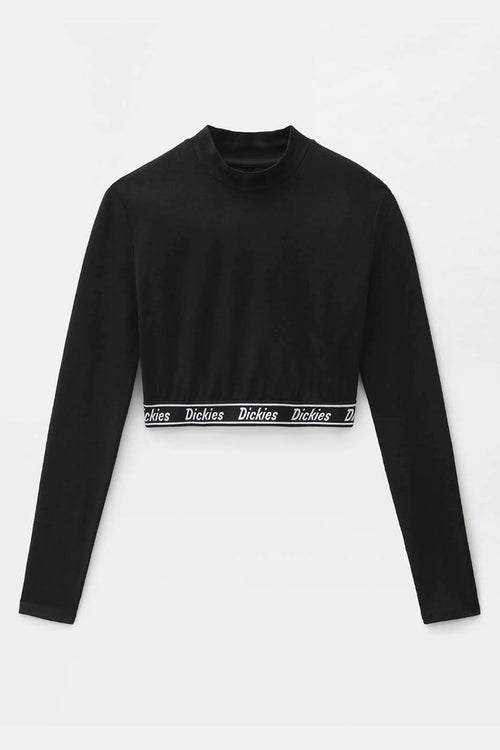 Dickies Petersburg Crop-T-Shirt Schwarz