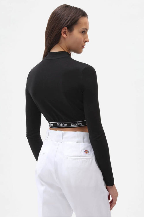 Dickies Petersburg Crop-T-Shirt Schwarz