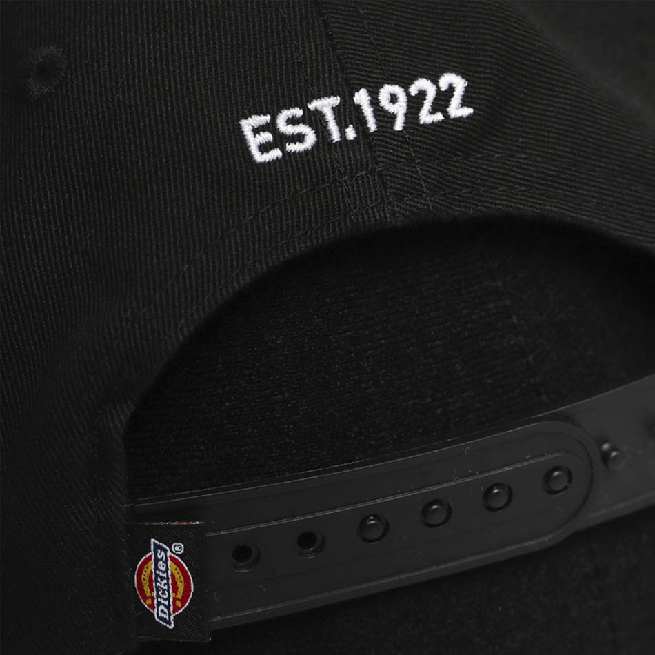 Gorra Dickies 6 Panel Black