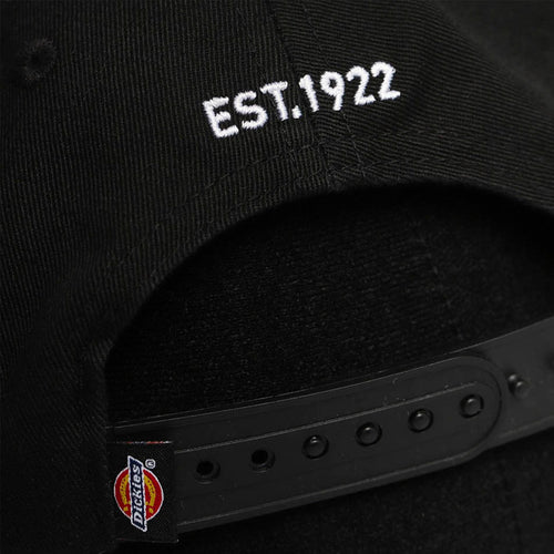 Gorra Dickies 6 Panel Black