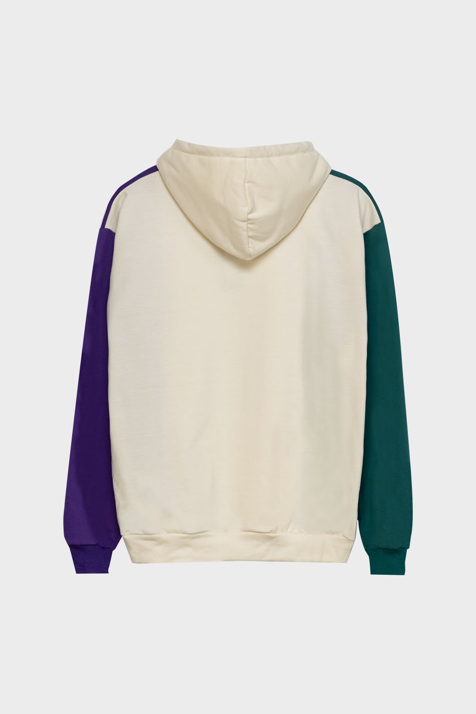 Maddox Sweatshirt Elfenbein / Jade / Lila