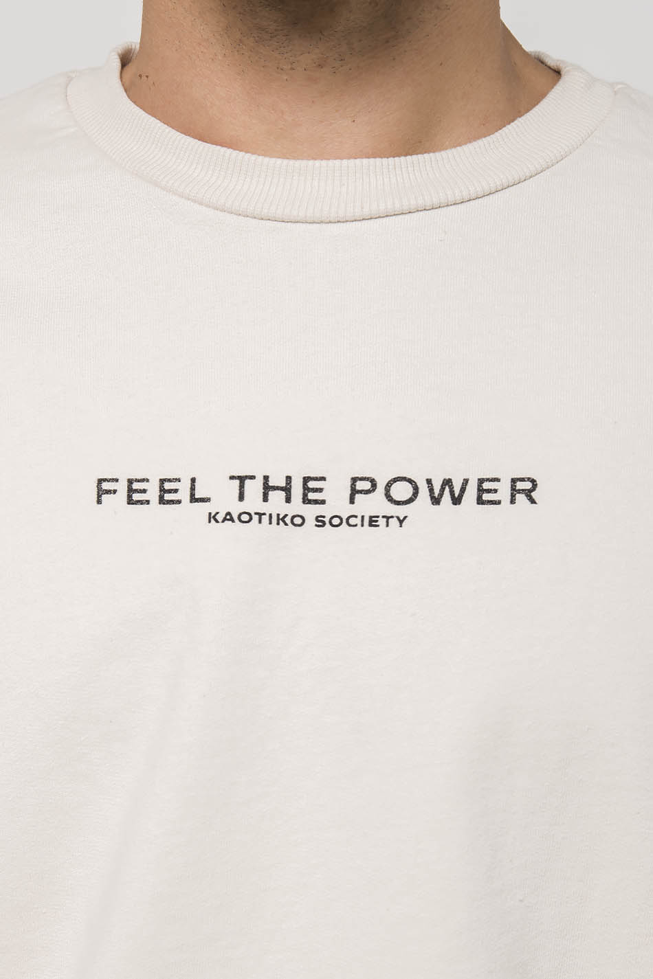 Feel the Power Pullover Creme