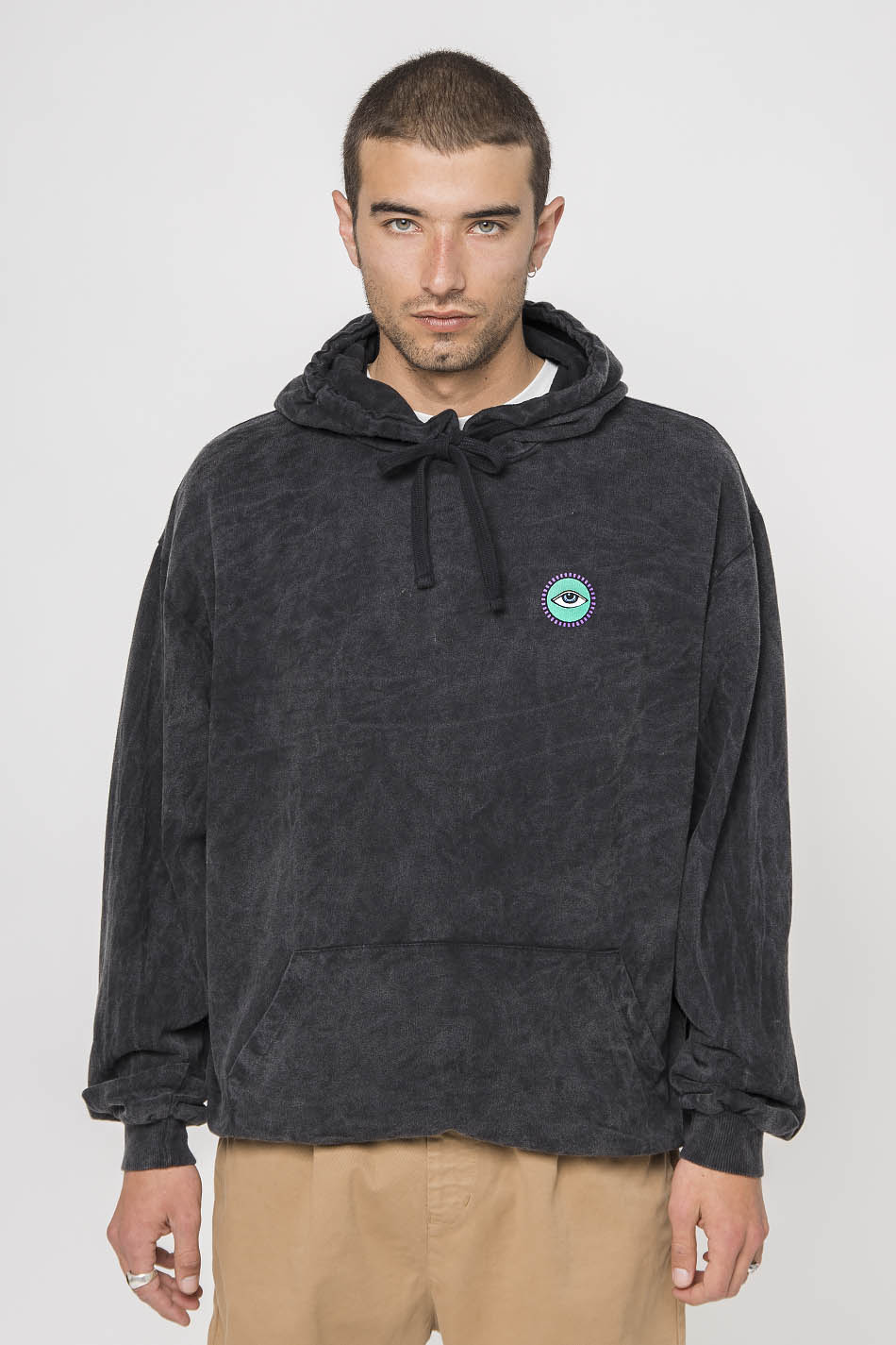 Washed Parrot Pullover
