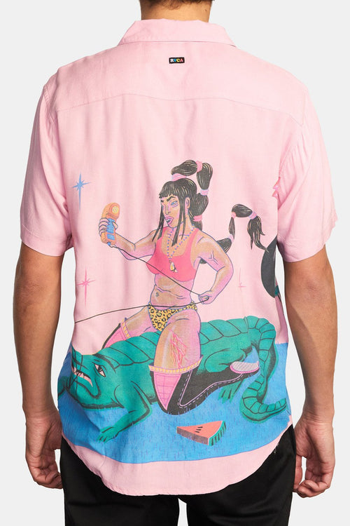 RVCA LP x KLW Gator Short Sleeve Shirt