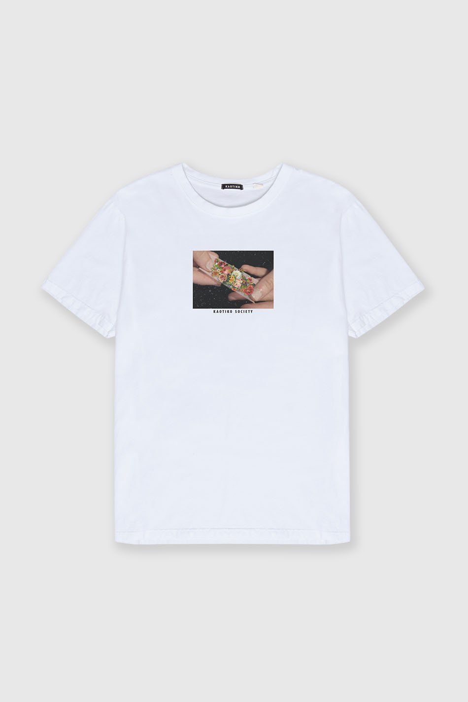 Washed T-Shirt Smoke Flowers