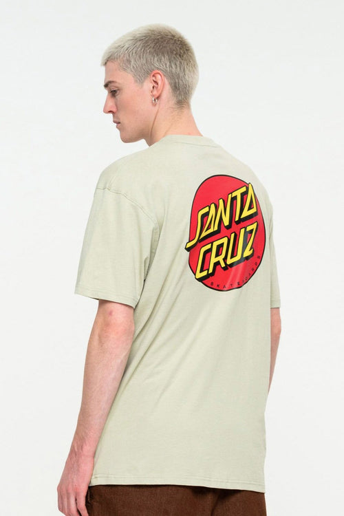 Santa Cruz Classic Dot-Chest-T-Shirt