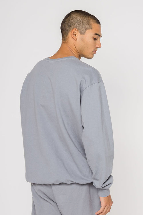 Palid Blue Helmer Washed Sweatshirt