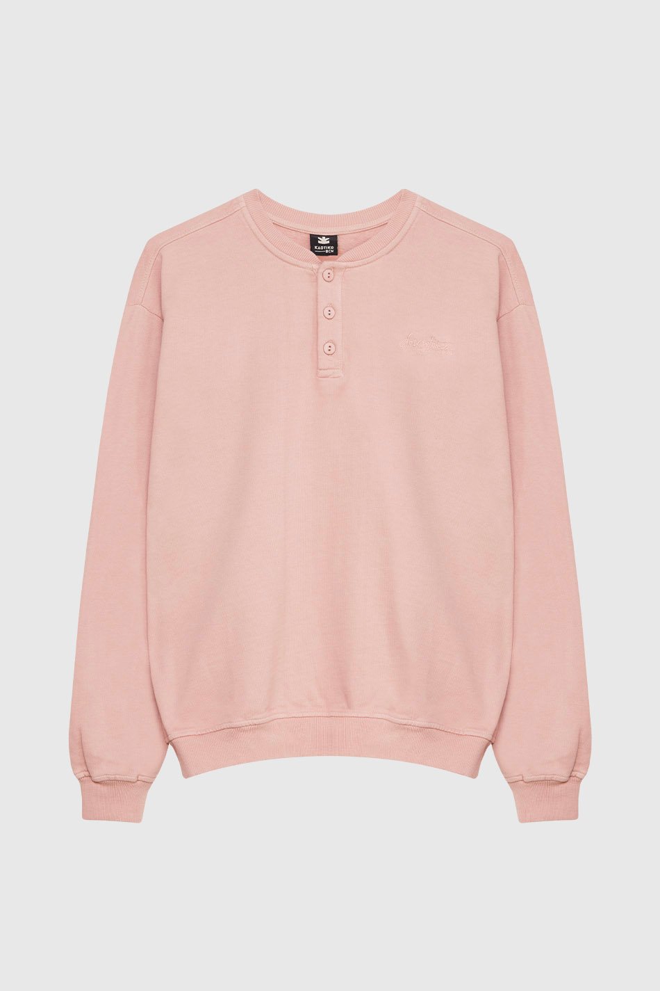 Helmer Washed Palid Pink Sweatshirt