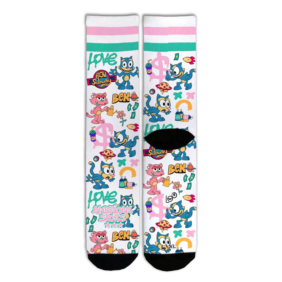 Chaussettes American Socks Copi Cat