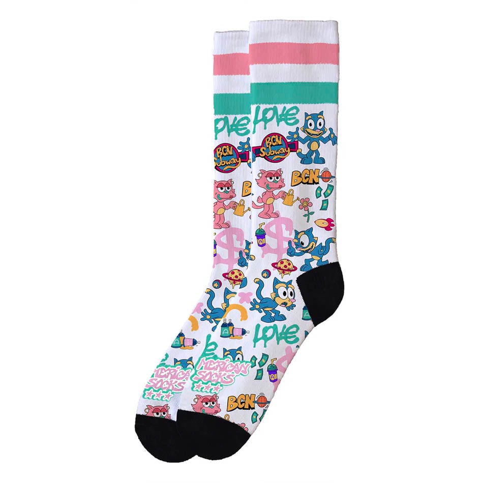 Chaussettes American Socks Copi Cat