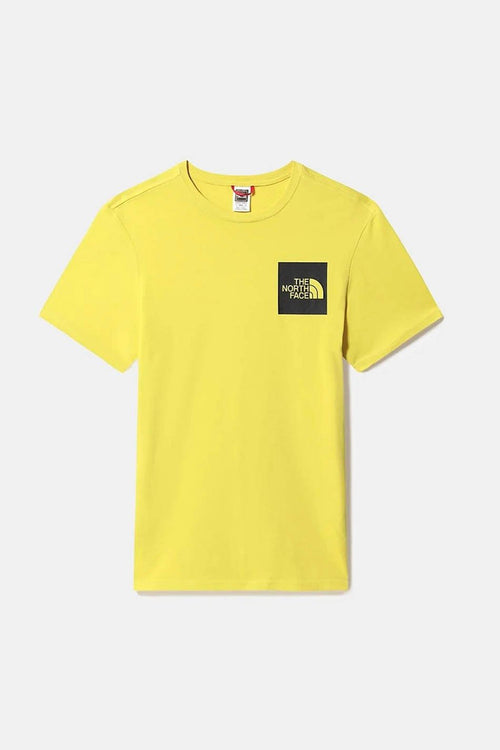 North Face Fine Gelbes T-Shirt