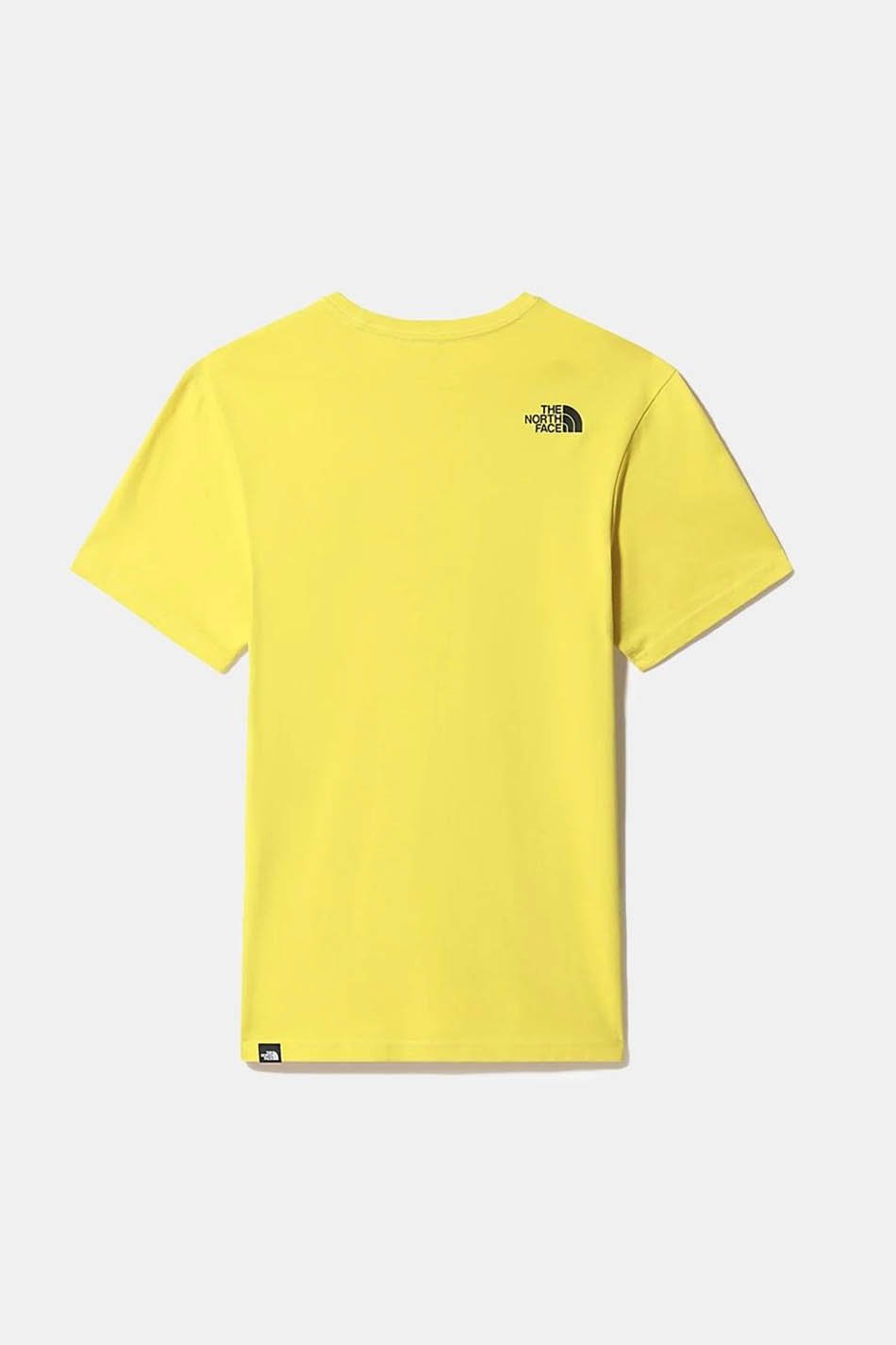 T-shirt North Face Fine Jaune