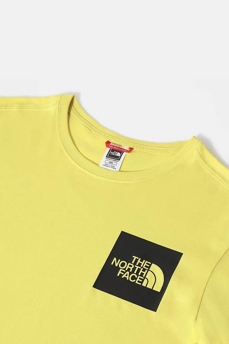 T-shirt North Face Fine Jaune