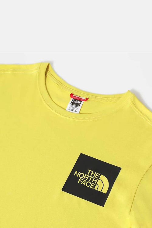 North Face Fine Gelbes T-Shirt