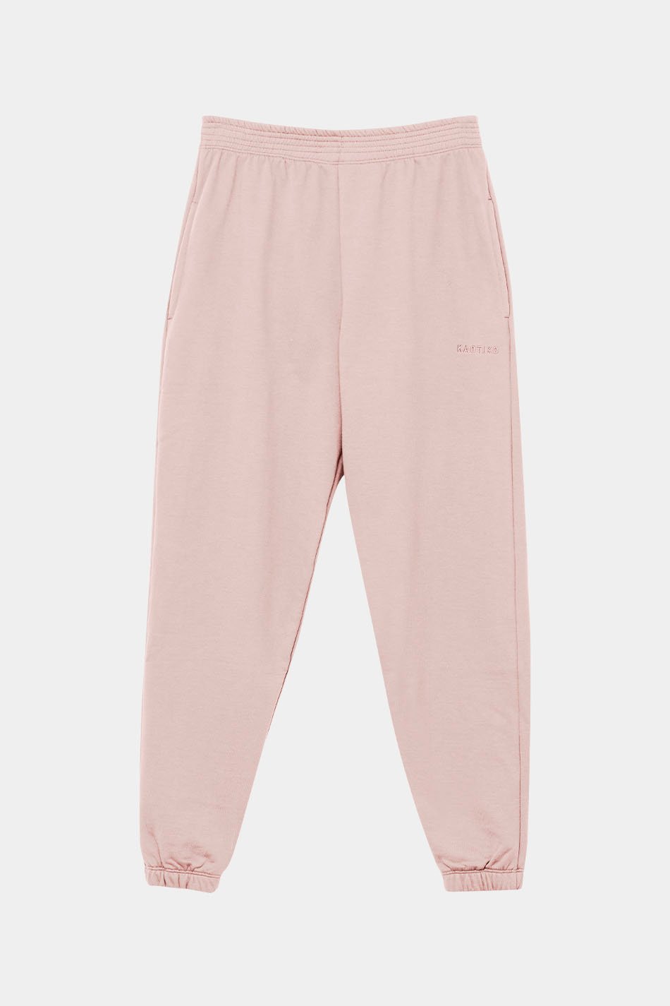 Pink Detroit Washed Jogging Bottoms