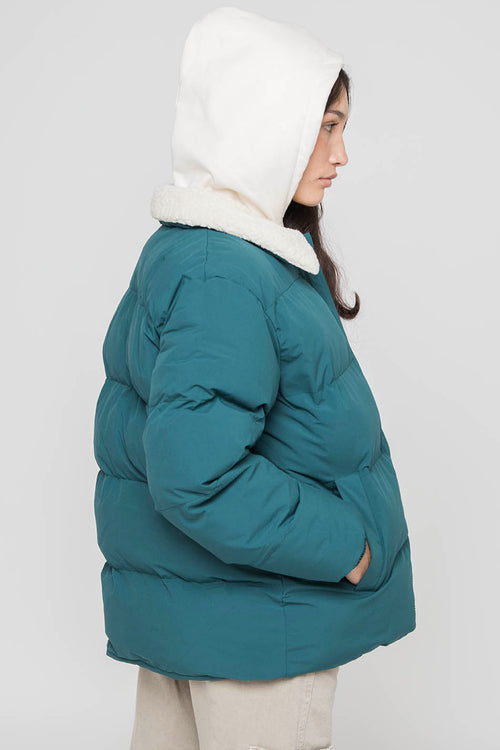 Blouson Puffer Heart Jade