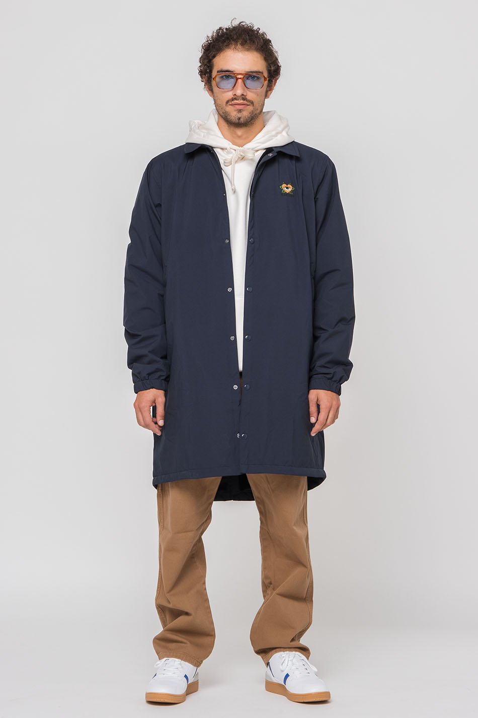 Navy Coach Jacket