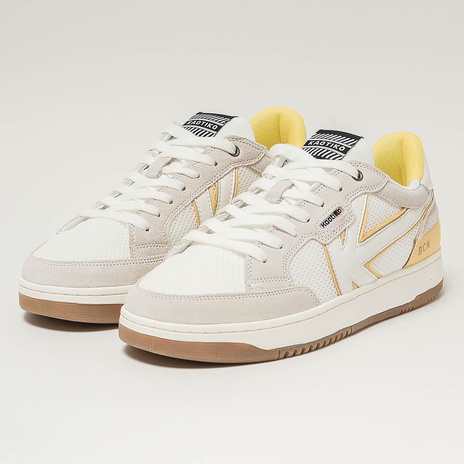 Sneakers Kaotiko Boston White/ Yellow