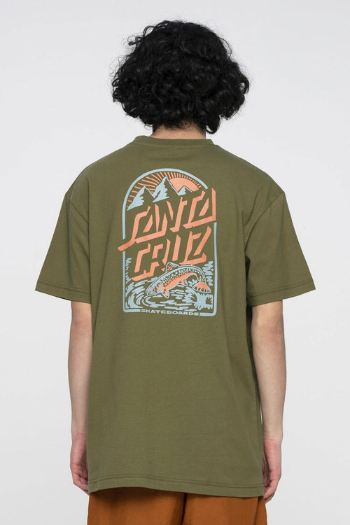 Tee-shirt Santa Cruz Retreat Moss