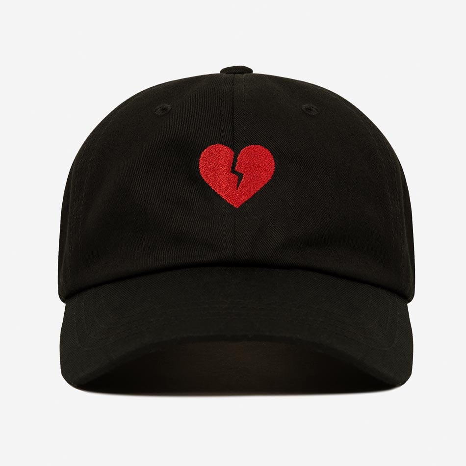 Casquette Broken Heart Black