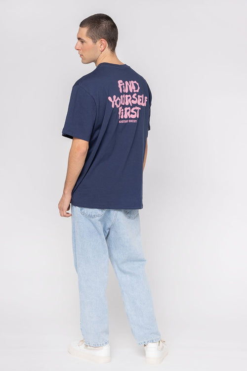 Tee-shirt Find Yourself Navy