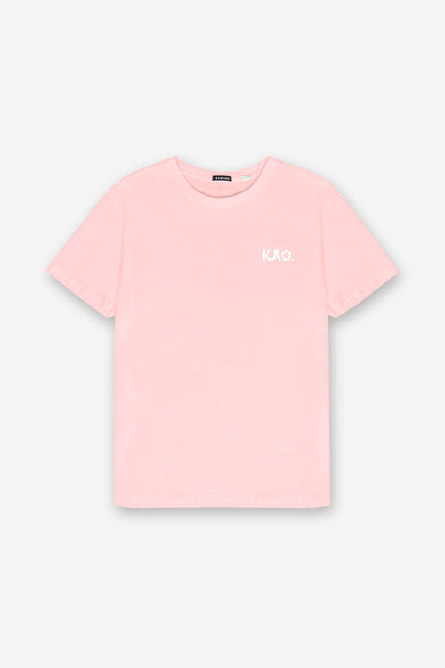 T-Shirt Washed Find Yourself Pink