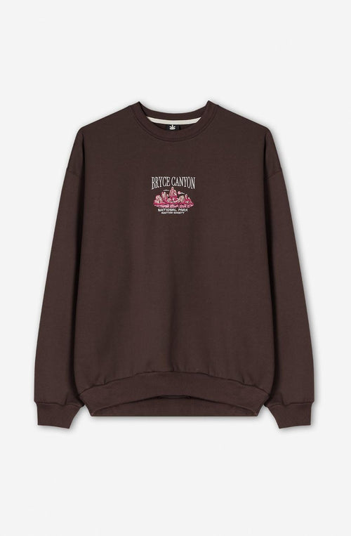 Sweat-shirt Bryce Canyon Brown