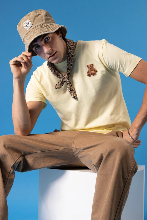 T-Shirt Bear Gelb